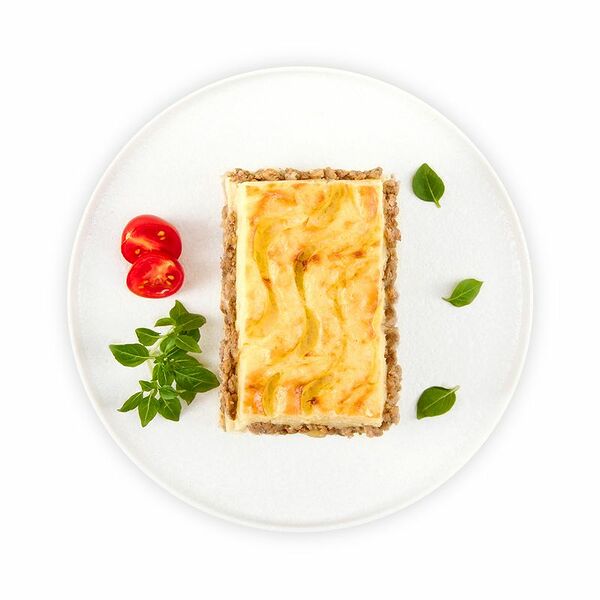 Запеканка картофельная с мясом, вес