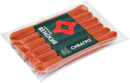 

Сосиски Сибагро Венские вареные 300 г