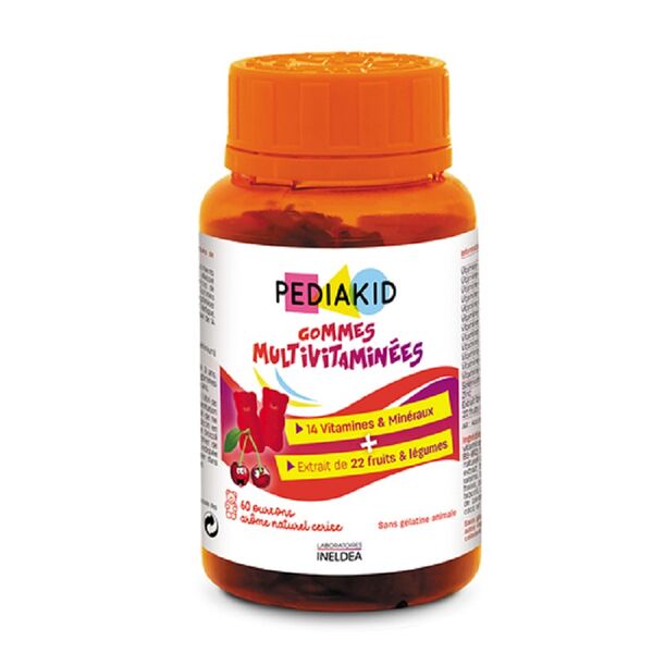 Pediakid Gommes Multivitamines пастилки жевательные 60 шт