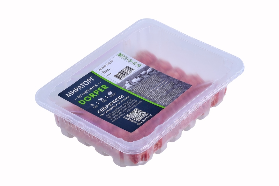 

Кебабчичи ягнячьи Dorper Мираторг охлажденные 300 г