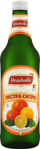 

Напиток Ипатово Экстра Ситро сильногазированный 500 мл