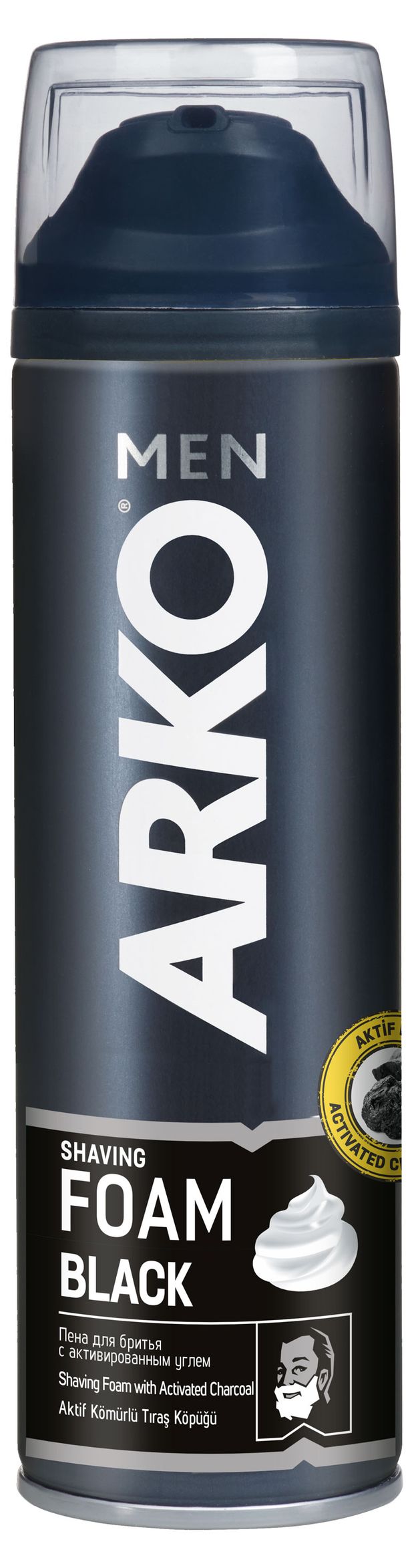 

Пена для бритья Arko Men Black 200 мл