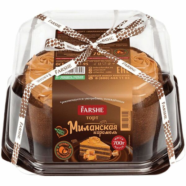 Торт Farshe Миланская карамель 700 г