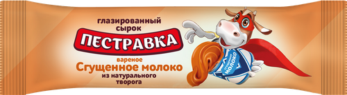 

Сырок творожный глазированный Пестравка Вареное сгущенное молоко 5% без змж 30 г