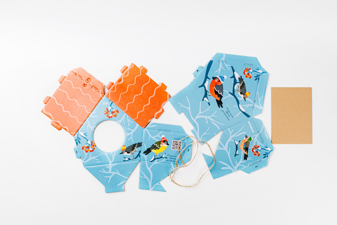 

Набор "Собери кормушку"