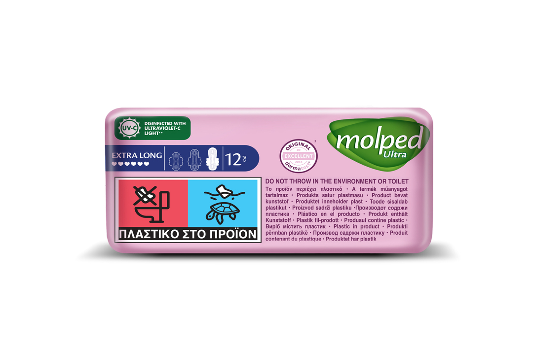 

Прокладки гигиенические Molped Ultra Ночные, 12 шт