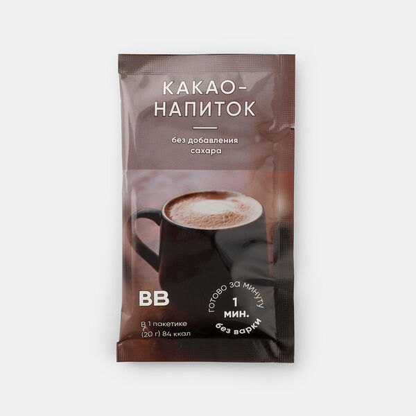 Какао-напиток без добавления сахара