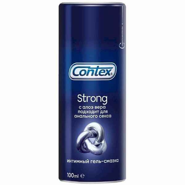 Гель-смазка Contex Strong с алоэ вера 100 мл