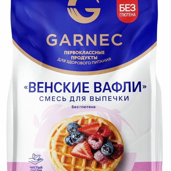 Смесь Венские вафли Garnec без глютена 200 г