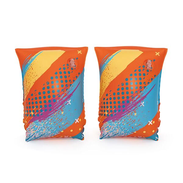 Нарукавники для плавания надувные Bestway 32273 Colorify ToughLite размер S-M 3-6 лет, 25x15 см