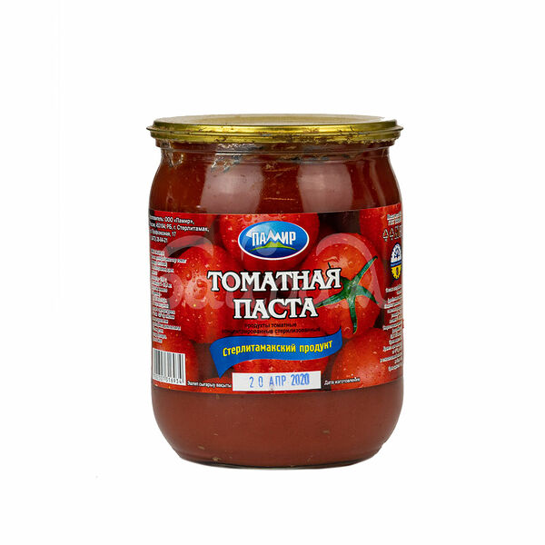 Томатная паста Памир 530гр ГОСТ ст/б
