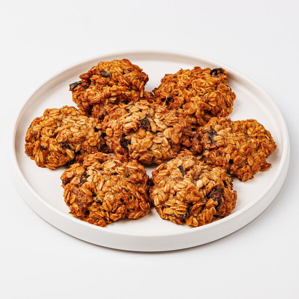 Печенье овсяное ВкусВилл На полбяной муке с черносливом 200 г