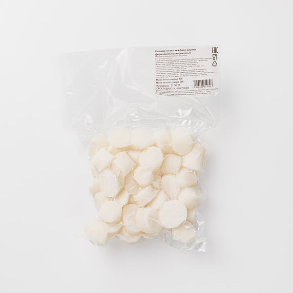 Кальмар гигантский филе-шарики формованные замороженные, 400г