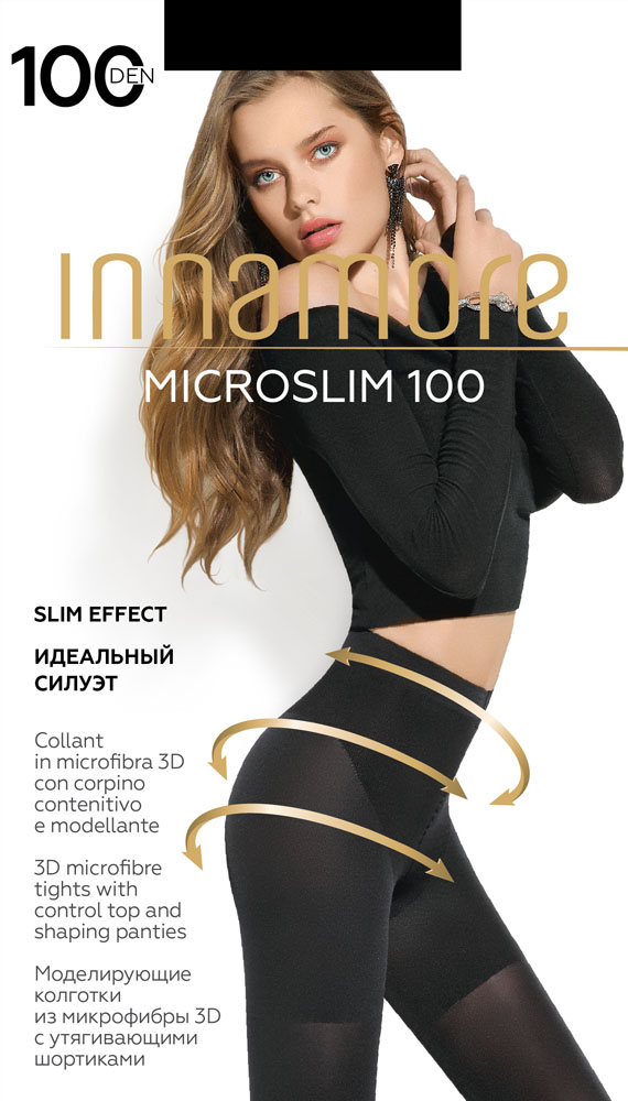 

Колготки женские Innamore Microslim 100 Nero размер 3