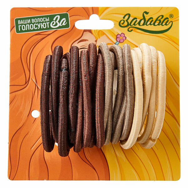 Набор резинок для волос Забава, 20 шт