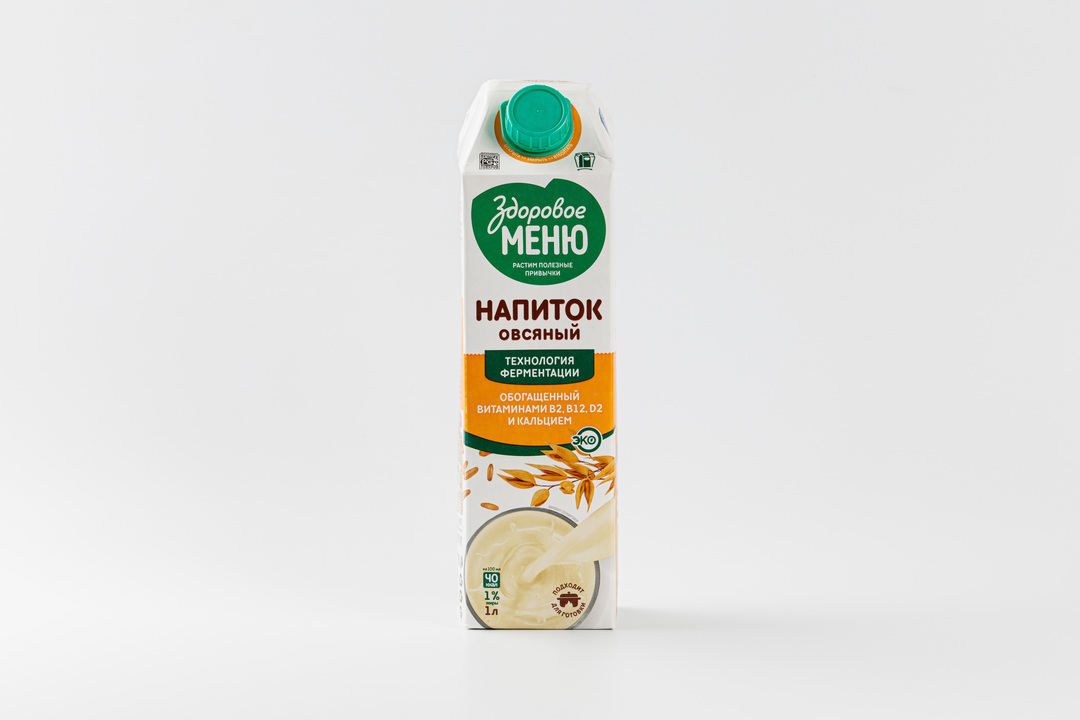 

Молоко овсяное Здоровое Меню 1 л