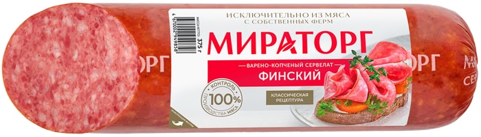 

Сервелат Финский Мираторг 375 г