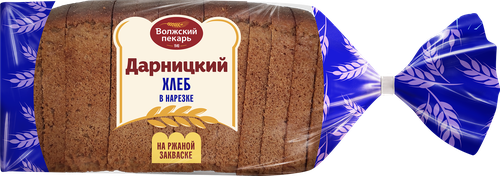 

Хлеб Волжский Пекарь Дарницкий Волжский нарезанный 700 г