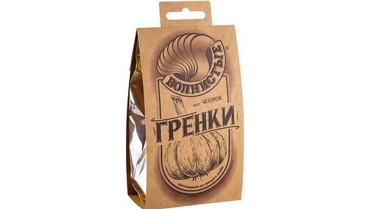 Гренки Волнистые с чесноком