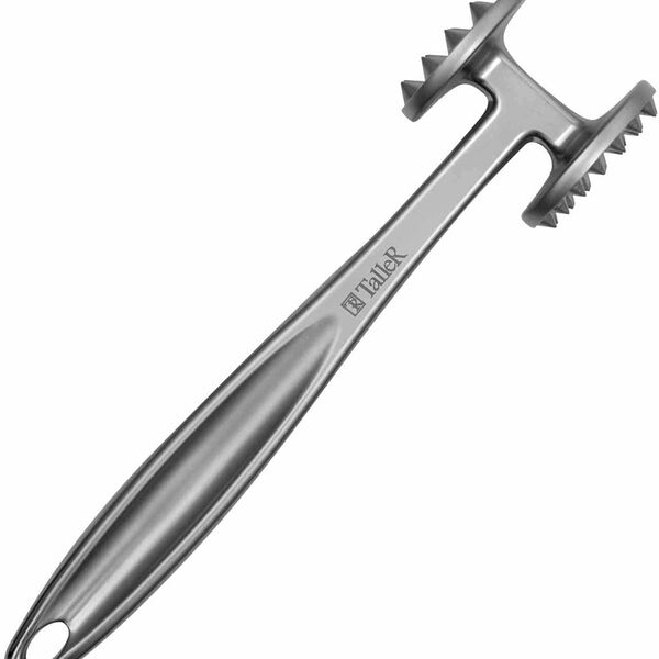Молоток для мяса Taller металлический с матовым покрытием, 22,3×5,4×3,5 см