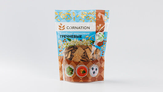 Хлебцы CORNATION зерновые гречневые, 150 г