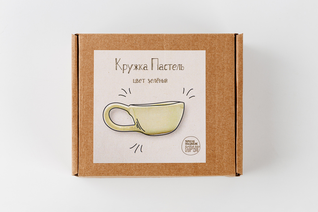 

Кружка "Пастель". Цвет зеленый