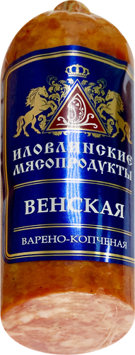 

Колбаса копчено-вареная Иловлинские мясопродукты Венская 300 г