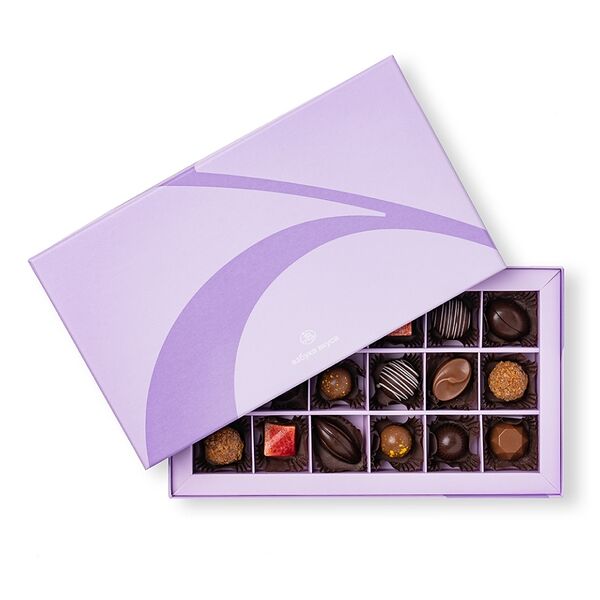 Шоколадные конфеты ассорти, «Азбука вкуса», 18 шт., Россия 185 г