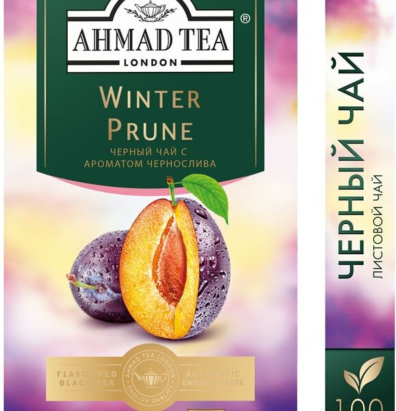 Чай черный Ahmad Tea Зимний чернослив 100г