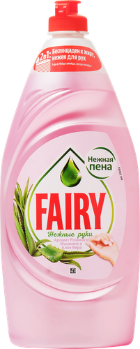 

Средство для мытья посуды Fairy Нежные руки Розовый Жасмин и Алоэ Вера 900 мл