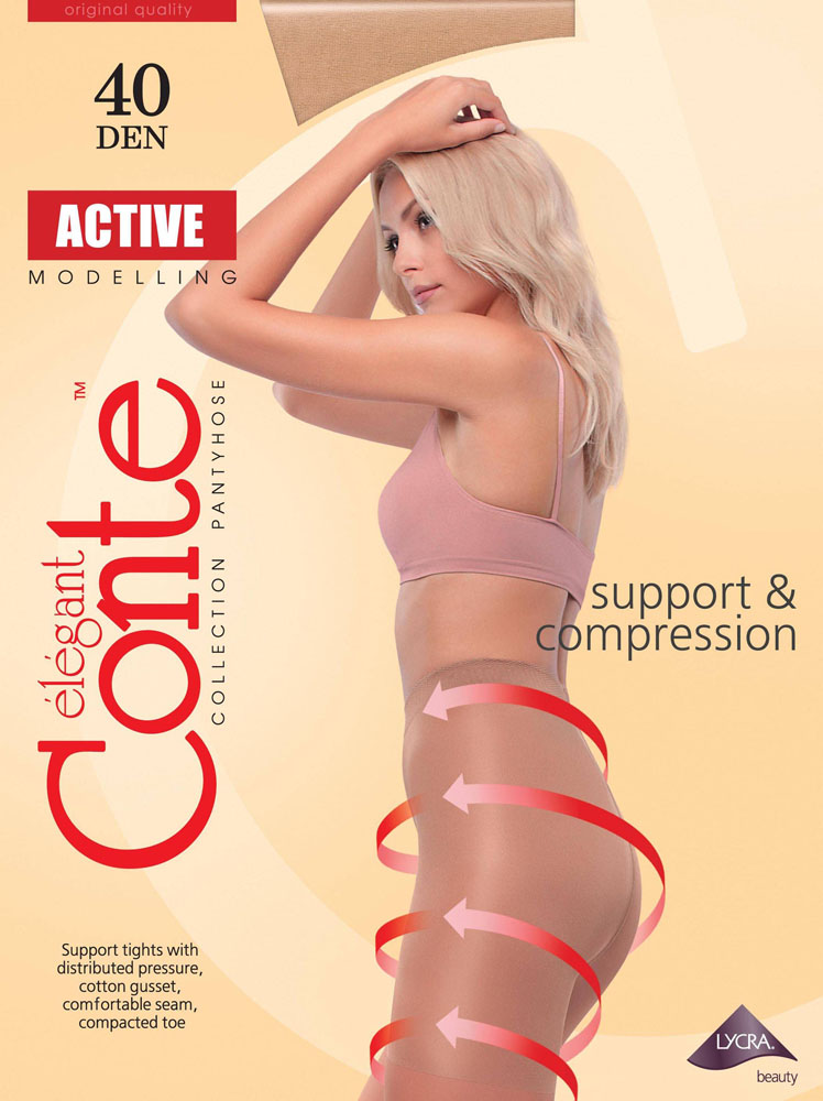 

Колготки Conte Elegant Active 40 den Natural р.4