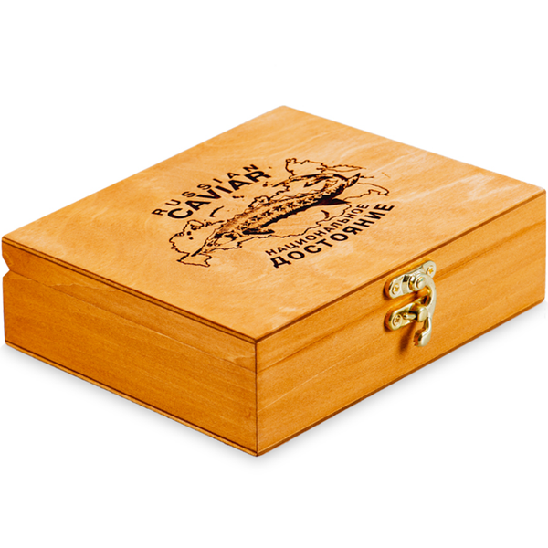 Коробка подарочная Русский икорный дом для икры, 1 шт.