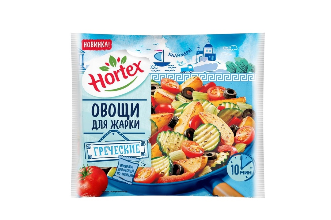 

Овощи для жарки Hortex Греческие 400 г