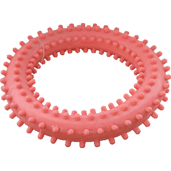 Игрушка для собак Зооник Кольцо с шипами №5, в ассортименте, 13 см