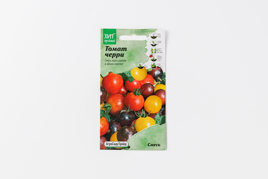 

Смесь семян Томат Черри АгроСидсТрейд 1 г