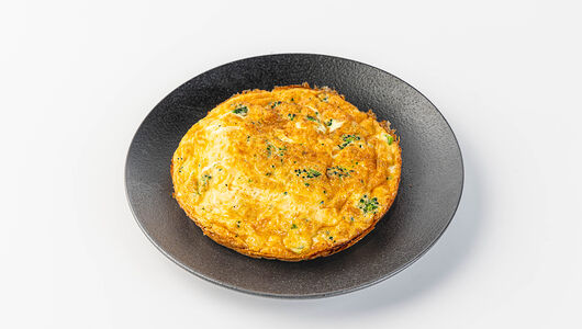 Омлет с брокколи