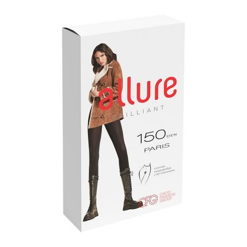 Колготки женские Allure Pierre Cardin Paris 150 den Nero р.3
