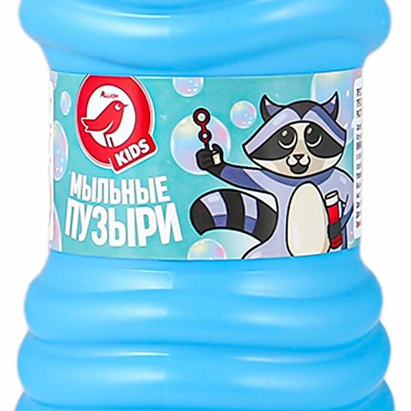 Мыльные пузыри АШАН Красная птица 500 мл 1 шт цвет в ассортименте