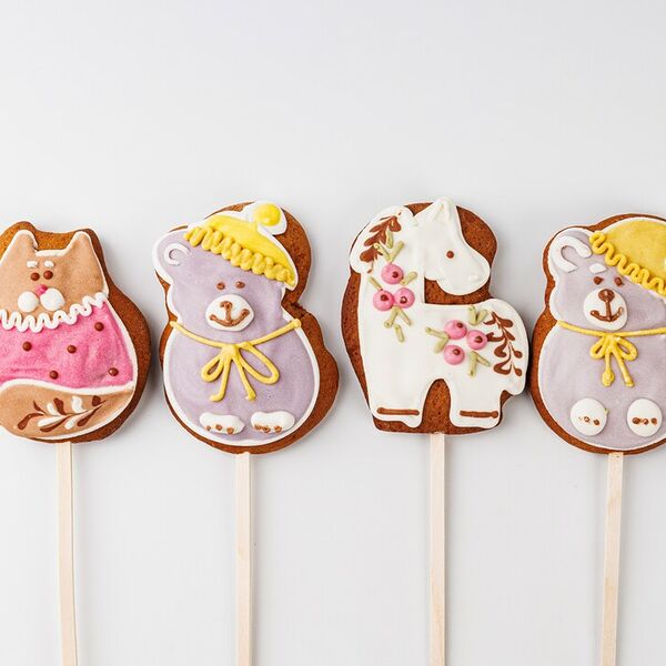 Пряник на палочке в ассортименте