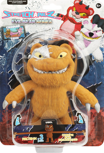 

Фигурка-тянучка STRETCHAPALZ Evil bears/Зловещие медведи, 14см, в ассортименте