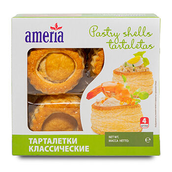 Тарталетки Ameria классические 4 шт.