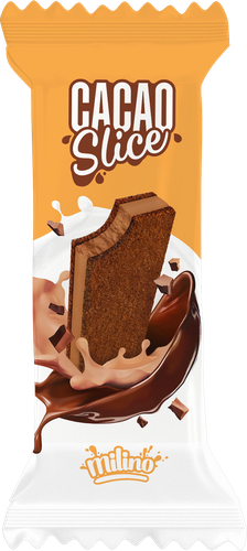 

Пирожное бисквитное Milino Cacao Slice с молочным кремом и какао 26 г