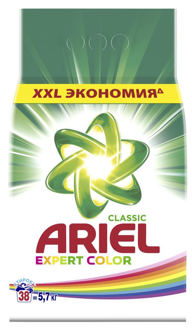 

Стиральный порошок Ariel Expert Color Автомат 5700 г