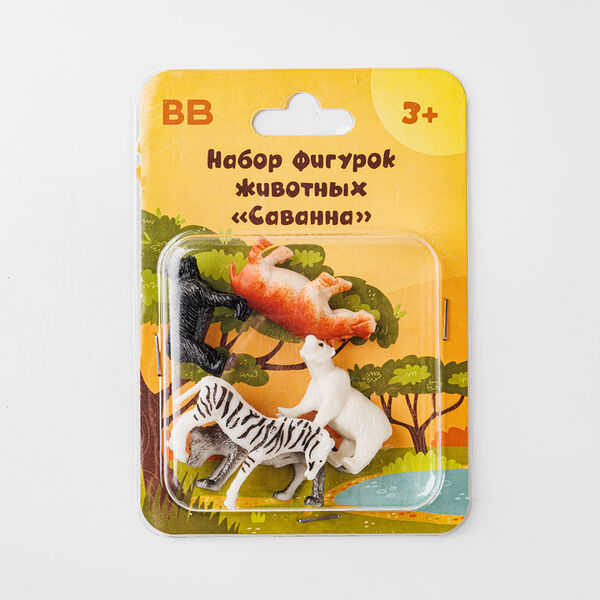 Набор фигурок животных ВкусВилл 
