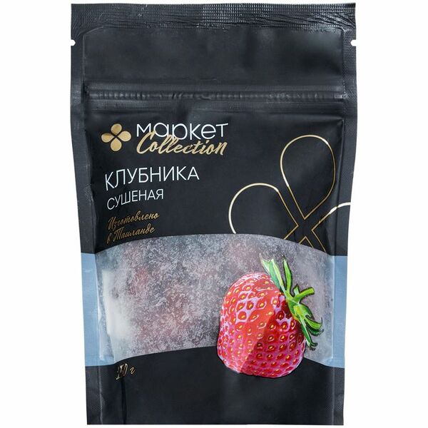 Клубника сушеная Маркет Collection 150 г
