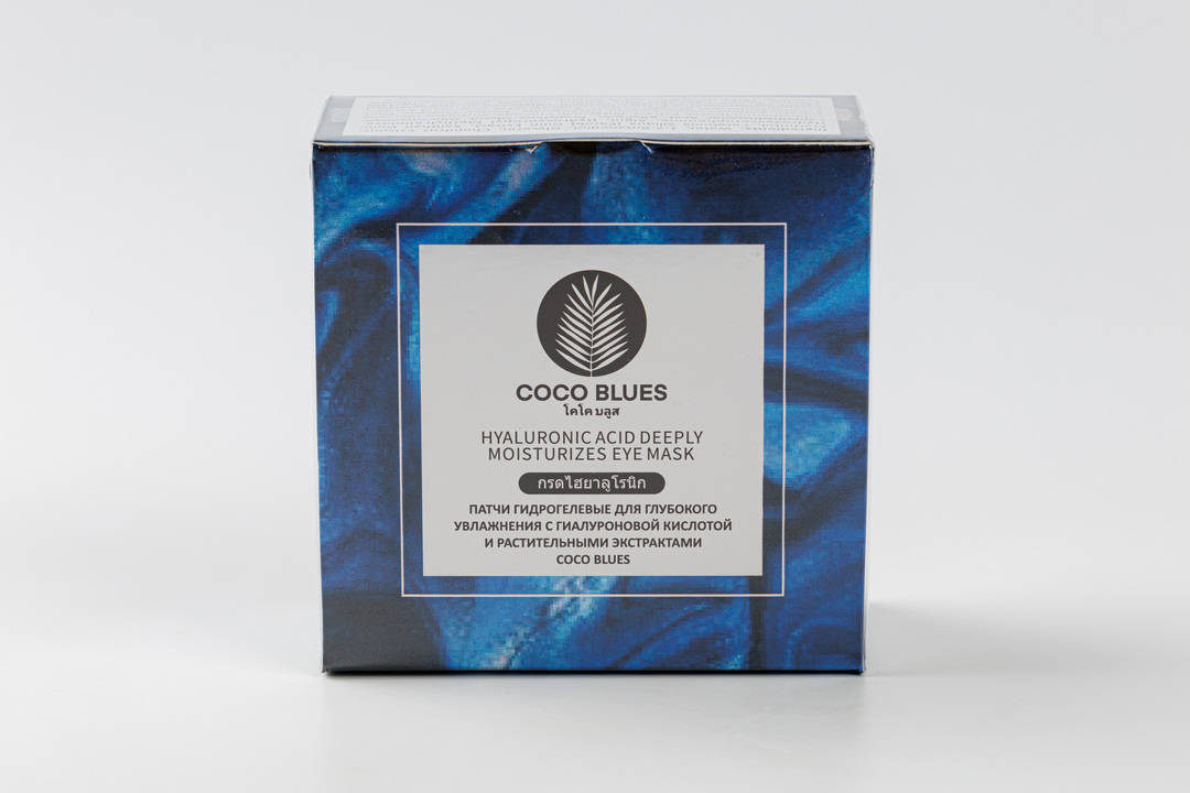 

Патчи Coco Blues гидрогелевые с гиалуроновой кислотой и растительными экстрактами, 160г