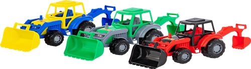 Трактор-экскаватор POLESIE Мастер 1шт, цвет в ассортименте