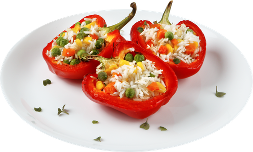 

Перец фаршированный рисом, весовой