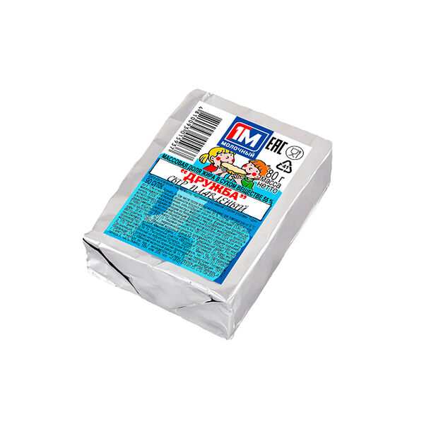 Сыр плавл Дружба жир 55% 80г 1М Молочный