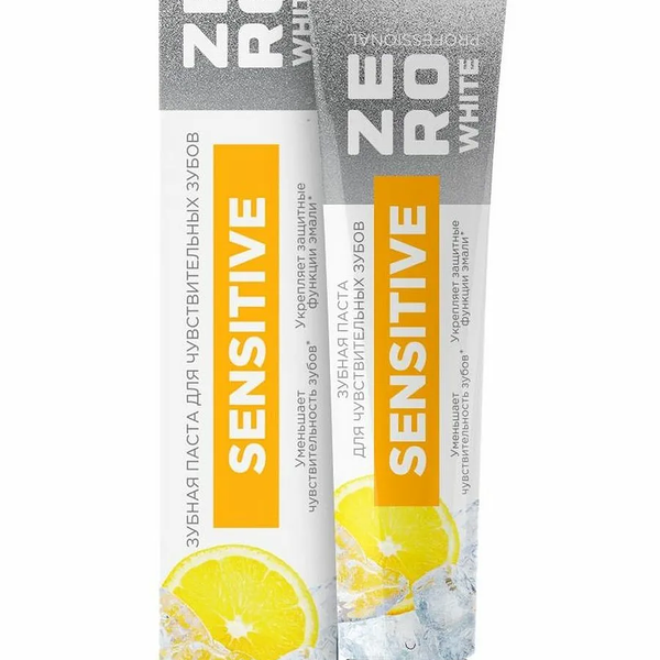 Зубная паста Zero White Sensitive для чувствительных зубов 100 г